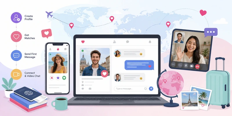 Proceso de citas internacionales online